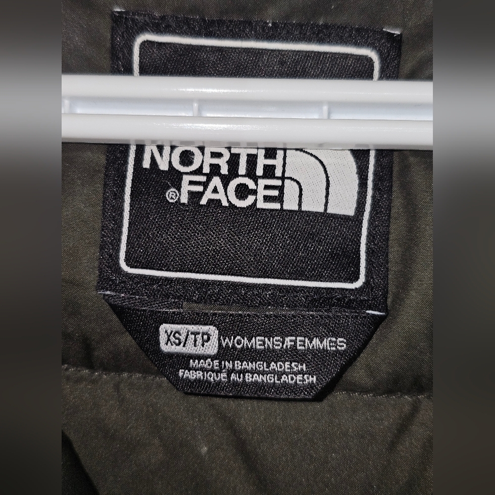 The North Face HyVent Parka Coat Womens XSmall Green - Goose Down - Picture 3 of 6